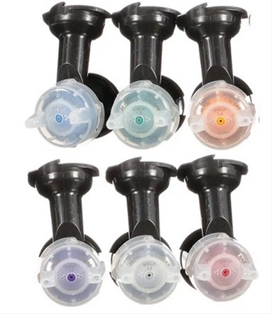 Imagine pentru produsul „SET 5 DUZE GRAVITATIONALE 2.0 MM PENTRU PISTOL VOPSIT PERFORMANCE"