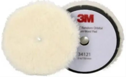 Imagine pentru produsul „PAD POLISHARE BLANA DE MIEL MEDIU DE 5INCH /130MM SET 2 BUCATI"