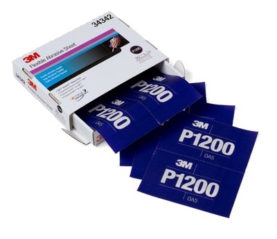 Imagine pentru produsul „COALA ABRAZIVA FLEXIBILA HOOKIT P1200 UNITATE FACTURARE MULTIPLU DE 25 BUC"