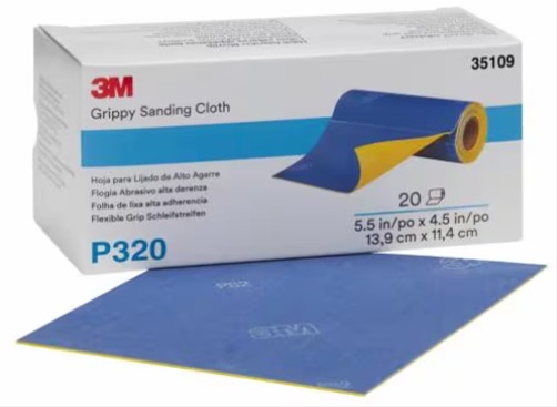 Imagine pentru produsul „COALA ABRAZIVA PE SUPORT ADERENT 5.5X4.5IN P320"