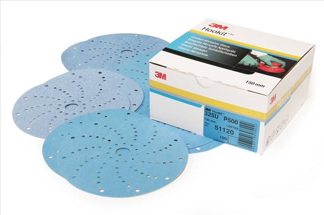 Imagine pentru produsul „DISC ALBASTRU (19 GAURI) 325U HOOKIT P240 UNITATE FACTURARE MULTIPLU DE 100 BUC"