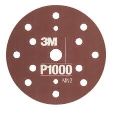 Imagine pentru produsul „NBB  FLEXIBLE ABRASIVE HOOKIT DISC P1000, UNITATE FACTURARE MULTIPLU DE 25 BUC-3M"