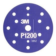 Imagine pentru produsul „NBB  FLEXIBLE ABRASIVE HOOKIT DISC P1200, UNITATE FACTURARE MULTIPLU DE 25 BUC-3M"