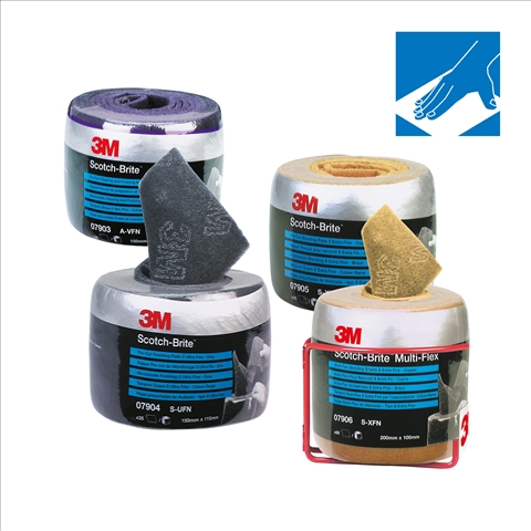 Imagine pentru produsul „ROLA SCOTCHBRITE GRI PREDECUP., 35 BUC/ROLA"