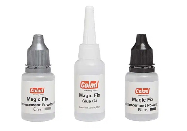 KIT ADEZIV MAGIC FIX 6 ADEZIVI+3 BUC PULBERE-COLAD
