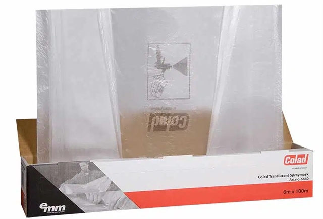 COLAD TRANSLUCENT SPRAYMASK (10 MICRONS) 6X100M-COLAD
