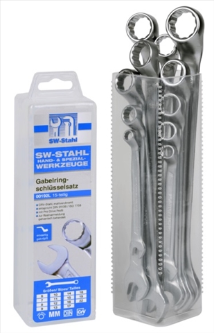 Imagine pentru produsul „SET CHEI COMBINATE COTITE 6  22 MM, 15 PCS"