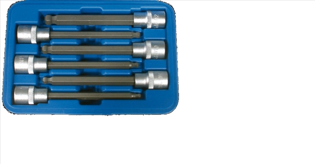 Imagine pentru produsul „SET TUBULARE 1/2 CU BIT CAP SFERIC 512MM, 6 PIESE"