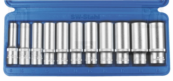 Imagine pentru produsul „SET TUBULARE HEXAGONALE 3/8  11 PIESE"