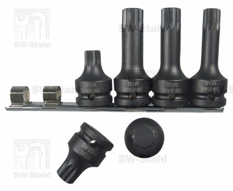 SET BITI DE IMPACT XZN 1/2  6 PIESE