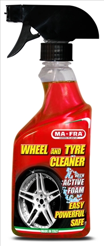 Imagine pentru produsul „WHEEL & TYRE CLEANER DETERGENT PT. JANTE SI ANVELOPE 500 ML"