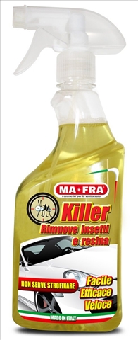 Imagine pentru produsul „KILLER INSECT REMOVER-SPRAY INDEPARTAT INSECTE 500 ML"