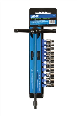 Imagine pentru produsul „ALLDRIVE SET TUBULARE SI CLICHET MANER T 1/4  11 PIESE"