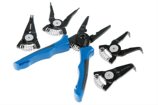 Imagine pentru produsul „SET CLESTE PENTRU SIGURANTE CU CAPETE INTERSCHIMBABILE 5 IN 1"