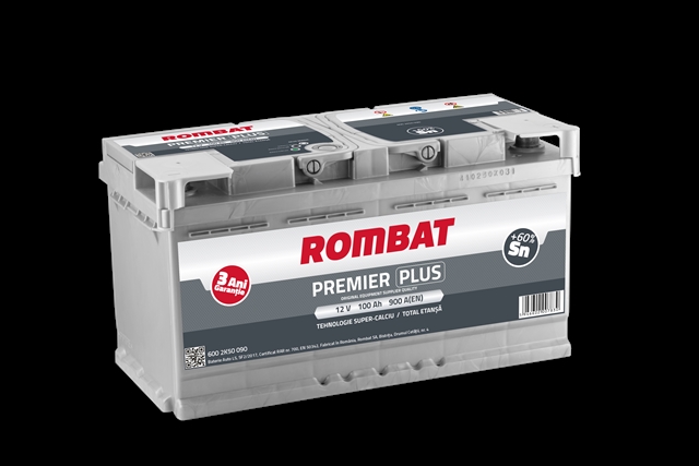 Imagine pentru produsul „ACUMULATOR ROMBAT PREMIER PLUS 100AH 900AH 190X175X353 + DR"