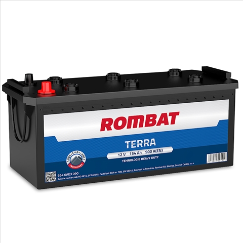 Imagine pentru produsul „ACUMULATOR ROMBAT TERRA 154AH 900A 514X218X218 +DR"