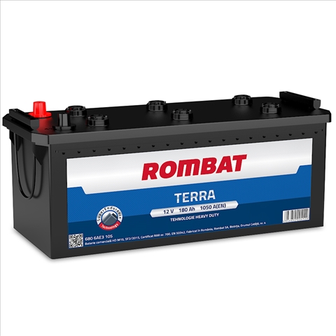 Imagine pentru produsul „ACUMULATOR ROMBAT TERRA 180AH 1050A 514X218X218 +STG"