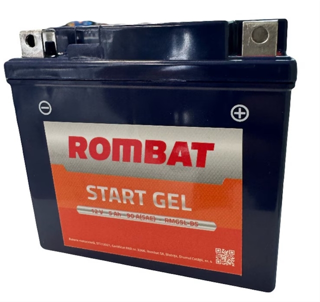 BATERIE MOTO 12V 5AH START GEL