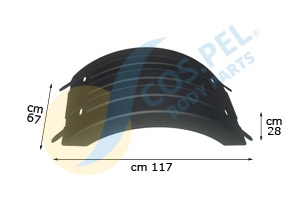Imagine pentru produsul „REAR MUDGUARD RHLH"