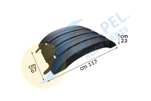 Imagine pentru produsul „REAR MUDGUARD RHLH"