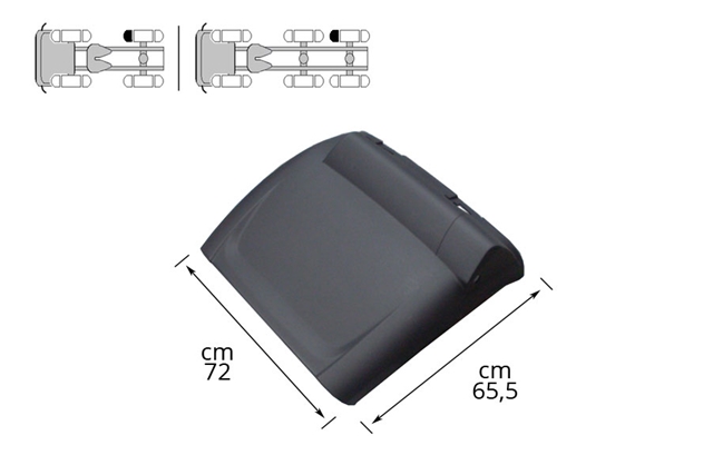 Imagine pentru produsul „REAR MUDGUARD FRONT PART RH"