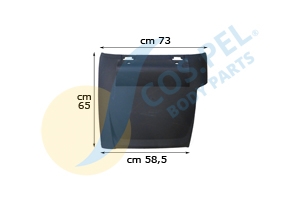 Imagine pentru produsul „REAR MUDGUARD FRONT PART WITH BRACKET RH DAF XF 106"