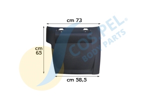 Imagine pentru produsul „REAR MUDGUARD FRONT PART LH DAF XF 106"