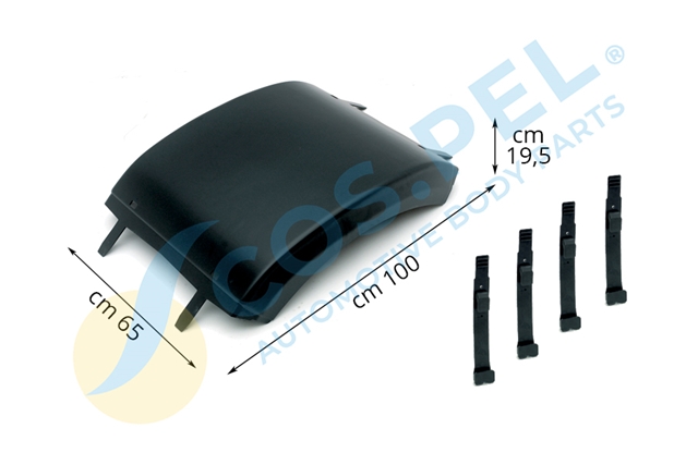 Imagine pentru produsul „REAR MUDGUARD RHLH WITH 4 MUDGUARD TENSIONERS"