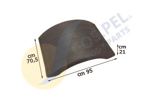 Imagine pentru produsul „REAR MUDGUARD RHLH"