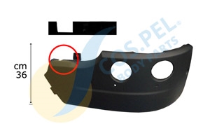 Imagine pentru produsul „CORNER BUMPER LH HIGH CAB"