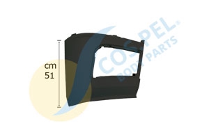 Imagine pentru produsul „CORNER BUMPER HIGH RH MERCEDES BIGSPACE/GIGASPACE/MP4/STREAMSPACE"
