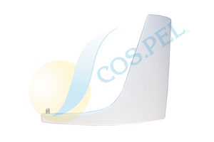 HEAD LAMP EXTENSION LH PLASTIC
