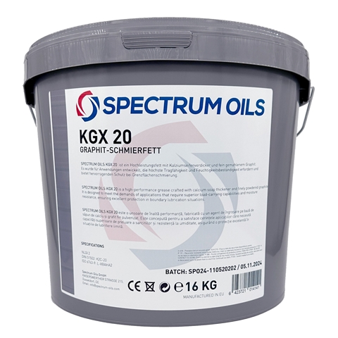 Imagine pentru produsul „CA EP2 GREY GREASE KGX20, 16 KG"
