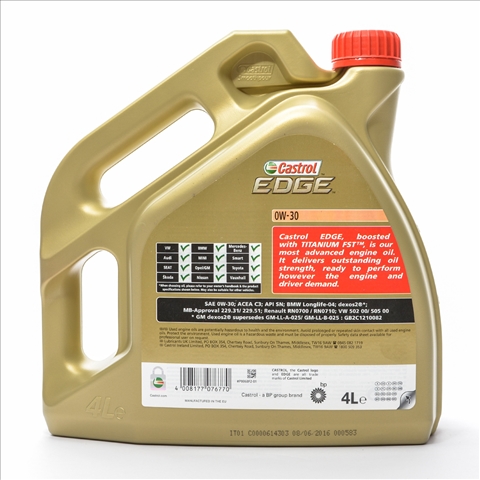 ULEI EDGE 0W-30 4 LT (TI) - 1533EB CASTROL