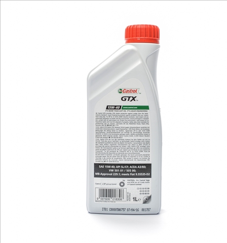 ULEI GTX A3/B3 15W-40 1 LT - 1518B5 CASTROL