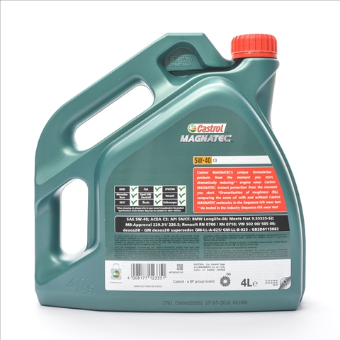 ULEI MAGNATEC 5W-40 C3 4 LT - 15C9CA CASTROL