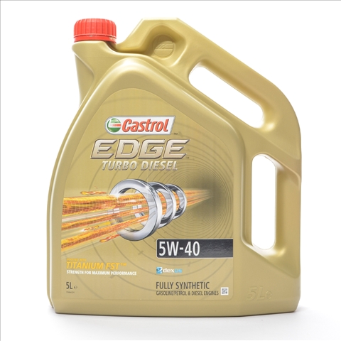 Imagine pentru produsul „ULEI EDGE TURBO DIESEL 5W-40 5 LT (TI) - 1535BD CASTROL"