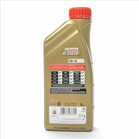 EDGE 0W-40 1 LT (TI) - 15B453 CASTROL