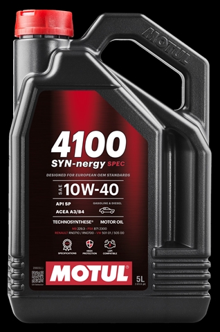 Imagine pentru produsul „4100 SYN-NERGY SPEC 10W40 5L (112892) MOTUL"