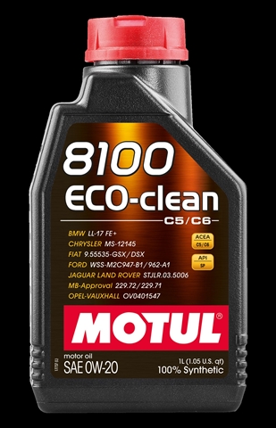 Imagine pentru produsul „8100 ECO-CLEAN 0W20 1L (108813) MOTUL"