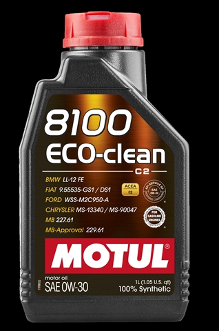 Imagine pentru produsul „8100 ECO-CLEAN 0W30 1L (102888) MOTUL"