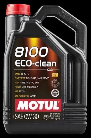 Imagine pentru produsul „8100 ECO-CLEAN 0W30 5L (102889) MOTUL"
