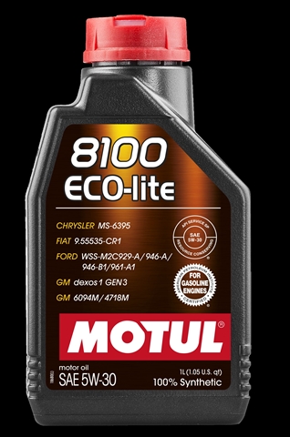 Imagine pentru produsul „8100 ECO-LITE 5W30 1L (108212) MOTUL"