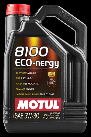Imagine pentru produsul „8100 ECO-NERGY 5W30 5L (102898) MOTUL"