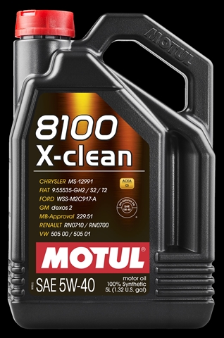 Imagine pentru produsul „8100 X-CLEAN 5W40 5L (102051) MOTUL"