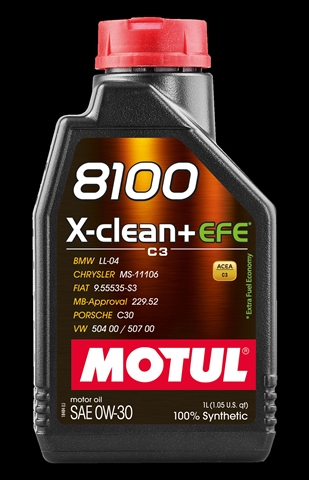Imagine pentru produsul „8100 X-CLEAN + EFE 0W30 1L (111657) MOTUL"