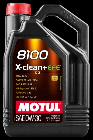 Imagine pentru produsul „8100 X-CLEAN + EFE 0W30 5L (111678) MOTUL"