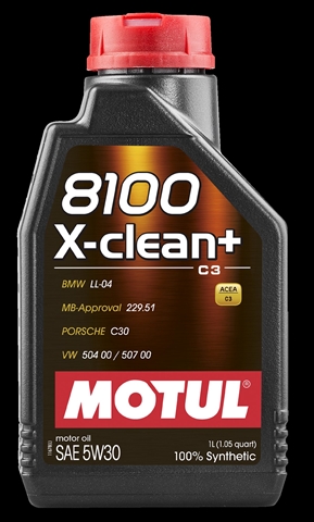 Imagine pentru produsul „8100 X-CLEAN PLUS 5W30 1L (106376) MOTUL"