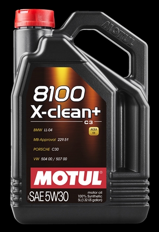 Imagine pentru produsul „8100 X-CLEAN PLUS 5W30 5L (106377) MOTUL"