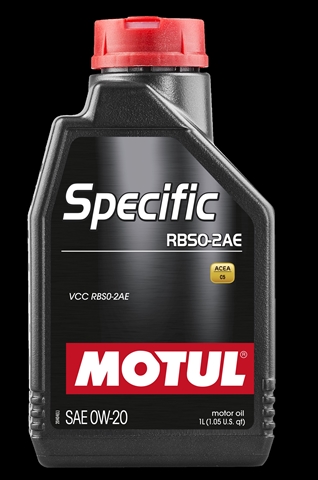 Imagine pentru produsul „SPECIFIC RBS0-2AE 0W20 1L (106044) MOTUL"